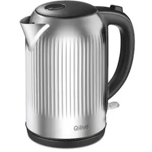 QILIVE Bouilloire en acier Q.5277 - Gris pas cher