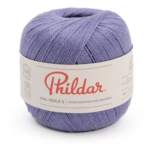 Cotons à Crocheter PHIL PERLE 5 - Phildar(...) - Jeans Bleu pas cher