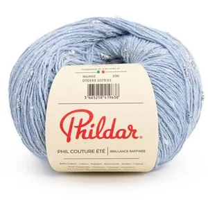 Fil à Tricoter PHIL COUTURE ÉTÉ   Phildar(...) - Nuage Bleu