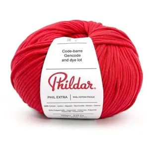Phildar Pelote de coton Phil Extra de 100Gr de : Douceur et Polyvalenc...