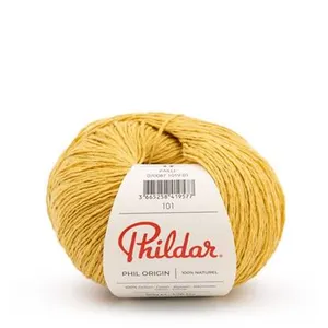 Fil de coton à tricoter Phil Origin - Phildar(...) - Paille