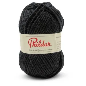 Pelote de laine Phil Sport - Phildar(...) - Noir