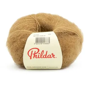 Fil exceptionnel à tricoter PHIL MOHAIR SOIE - Phildar(...) - Olive pas cher