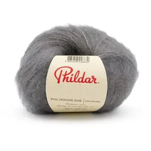 Fil exceptionnel à tricoter PHIL MOHAIR SOIE - Phildar(...) - Eucalypt...