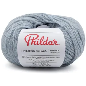 Phildar Pelote exceptionnelle en Alpaga à tricoter PHIL BABY ALPAGA - ...