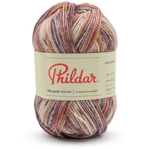Pelote de Laine Mérino Phil Baby & Socks - Chaleur et Douceur pour Pet...