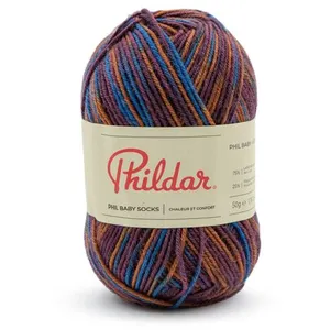 Pelote de Laine Mérino Phil Baby & Socks - Chaleur et Douceur pour Pet...