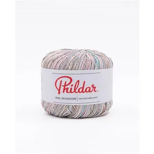 Phildar Fil de coton à tricoter Phil Splendor -(...) - Sirène Multicolore