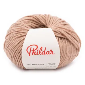Phildar Pelote de laine Phil Merinos 6 - Douceur et qualité premium si...