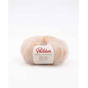 Phildar Pelote de laine et Mohair PHIL LEO - 25gr - Orange Naturel - O...