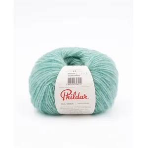 Pelote de laine et Alpaga Phil Vénus - Phildar(...) - Menthol Vert
