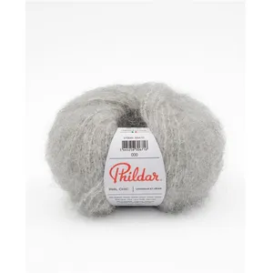 Pelote de laine et Mohair PHIL CHIC - 25gr - Phildar(...) - Gris chiné