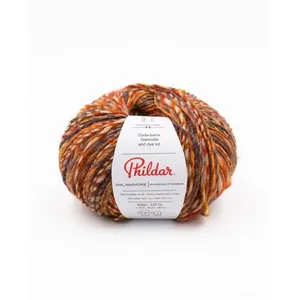 Phildar Pelote de laine à tricoter PHIL HARMONIE - 100GR - Fauve Orang...