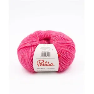 Pelote de laine et Alpaga Phil Vénus - Phildar(...) - Petunia Rose