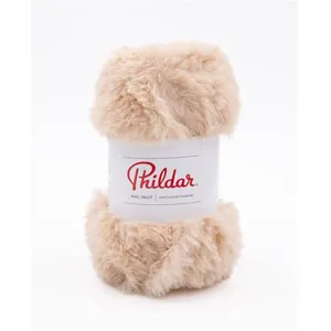 Phildar Pelote de fourrure à tricoter PHIL INUIT - 100GR - Biche Marro...