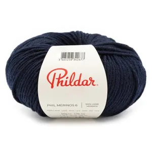 Phildar Pelote de laine Phil Merinos 6 - Douceur et qualité premium si...