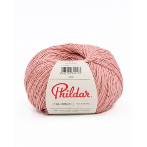 Fil de coton à tricoter Phil Origin - Phildar(...) - Vieux Rose