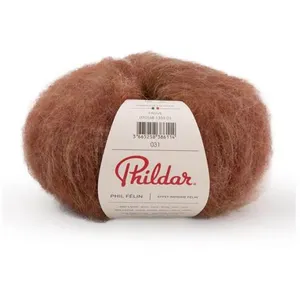 Phildar Pelote de Laine et Mohair à Tricoter Phil FELIN - 25GR