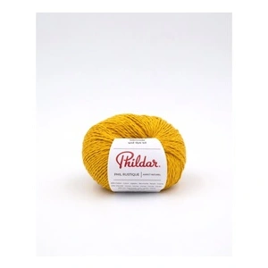 Phildar Pelote de Coton et Lin PHIL RUSTIQUE - Tournesol Jaune - Tourn...