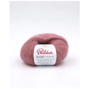 Phildar Fil exceptionnel à tricoter PHIL MOHAIR SOIE LUREX - 25GR - Vi...