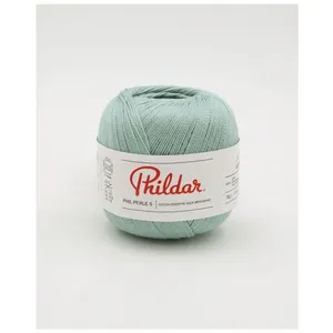 Non communiqué Cotons à Crocheter PHIL PERLE 5 - Phildar(...) - Menthol bleu