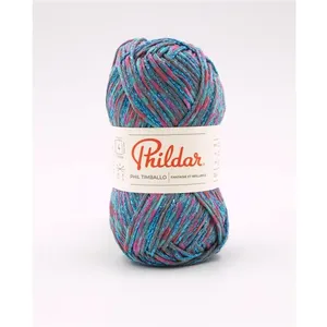 Pelote de Coton PHIL TIMBALLO - Phildar(...) - Cosmos Bleu pas cher