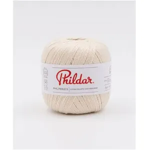Non communiqué Cotons à Crocheter PHIL PERLE 5 - Phildar(...) - Ivoire pas cher