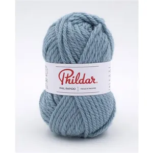 Non communiqué Pelote de laine à tricoter PHIL RAPIDO - Phildar Jeans bleached bleu