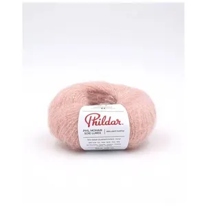 Phildar Fil exceptionnel à tricoter PHIL MOHAIR SOIE LUREX - 25GR - Ro...