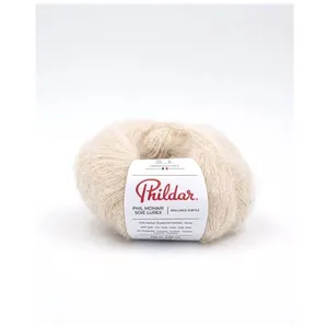 Phildar Fil exceptionnel à tricoter PHIL MOHAIR SOIE LUREX - 25GR -(...) - Ecru