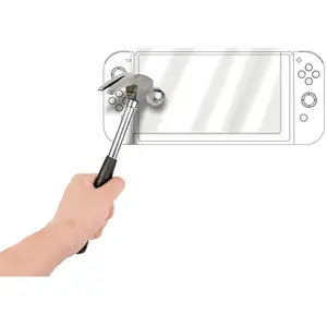 HMB Bigben Ecran De Protection Switch Oled (Verre Trempé) + Kit De Nettoyage pas cher