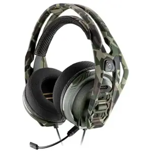 Plantronics Casque gaming filaire Circum-auriculaire RIG 400HA Camouflage forêt pas cher