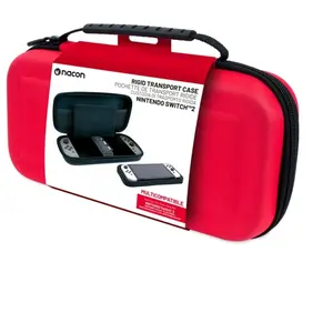 Comparateur de prix : Pochette de transport rigide pour Nintendo Switch 2 Rouge (NINTENDO SW...