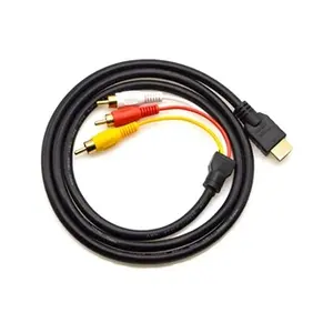 Câble HDMI vers 3 RCA pour HDTV, DVD de PC et projecteurs Alpexe® pas cher