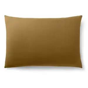 Coton Pur - Taie d'oreiller 100% Coton caramel 50x70 cm
