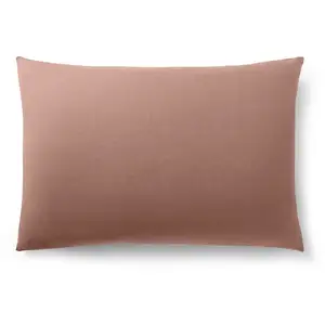 Coton Pur - Taie d'oreiller 100% Coton vieux rose 50x70 cm