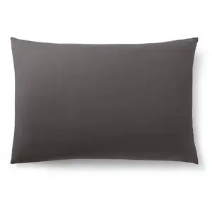 COTON PUR Taie d'oreiller "Prémium" toutes dimensions - Prémium Ardoise - 50 x 70 cm