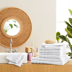 Pack complet 10 pièces spa salle de bain 400 grm² - couleur: spa neige pas cher