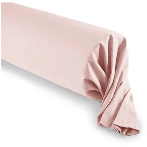 COTON PUR Taie de traversin 45 x 185 cm "Prémium" - Prémium Rose Dragée pas cher