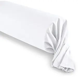 Coton Pur - Taie de traversin 45 x 185 cm 'Prémium' - Prémium Neige pas cher