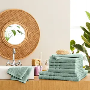 Coton Pur - Pack complet Spa - 10 Pièces menthe T.U