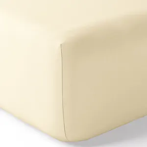 Drap housse percale "Julian" avec bonnet 35 cm toutes dimensions Coton... pas cher