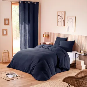 Parure de couette "Gaze de Coton" 260 x 240 pour lit 2 Places "King Si... pas cher