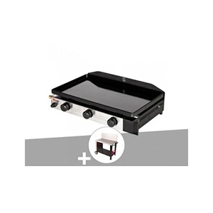 Comparateur de prix : Plancha gaz à poser 3 brûleurs Solia 300 - Somagic - Inox - Gaz - Gris...
