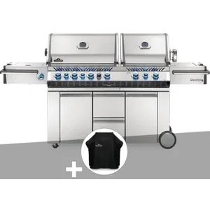 Comparateur de prix : Barbecue à gaz Prestige Pro 825 + Housse de protection - Napoleon