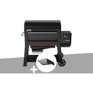 Comparateur de prix : Barbecue à pellets searwood xl 600 + plan de travail - weber