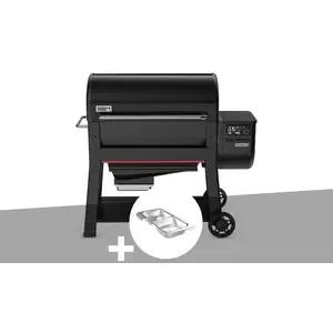 Comparateur de prix : Barbecue à pellets searwood xl 600 + kit de fumage - weber