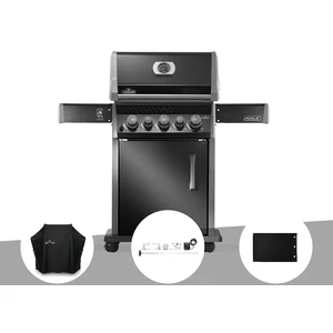 Napoleon Barbecue À Gaz Rogue 425 Rb 3 Brûleurs + 1 Réchaud Latéral + ... pas cher