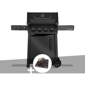 Napoleon Barbecue Gaz Freestyle Noir 4 Brûleurs + 1 Sizzle Zone Série ...Vendu parmanomano