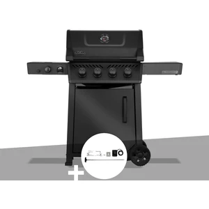 Napoleon Barbecue Gaz Freestyle Noir 4 Brûleurs + 1 Sizzle Zone Série ... pas cher